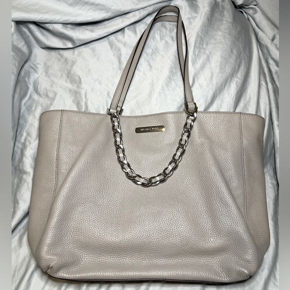 Michael Kors - Harper Tote - Grey Pebbled Leather - Picture 1 of 16